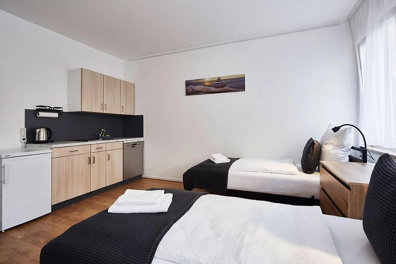 N01 Apartment Im Kuenstlerviertel - Naehe Innenstadt Und Ubahn, 2 Zimmer, 3 Einzelbetten Und Ein Doppelbett Nuremberg Germany